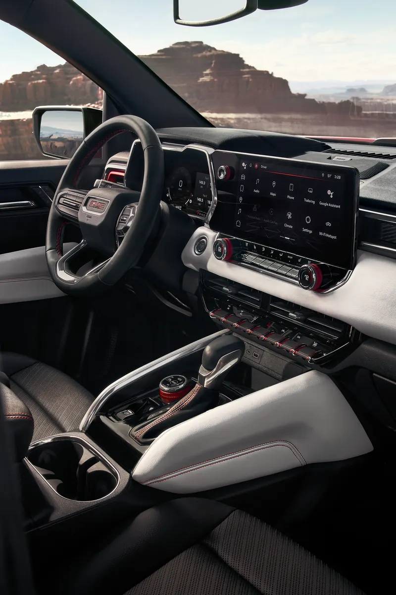 2026 GMC Canyon infotainment system at Ray Miller GMC in FLORENCE AL