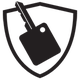 GMC Protection Gap Coverage Logo with a Car Key Icon - Ray Miller GMC in FLORENCE AL