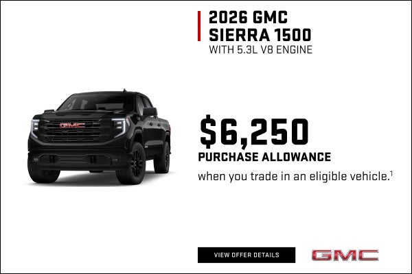 $6,250 PURCHASE ALLOWANCE when you trade in an eligible vehicle.1